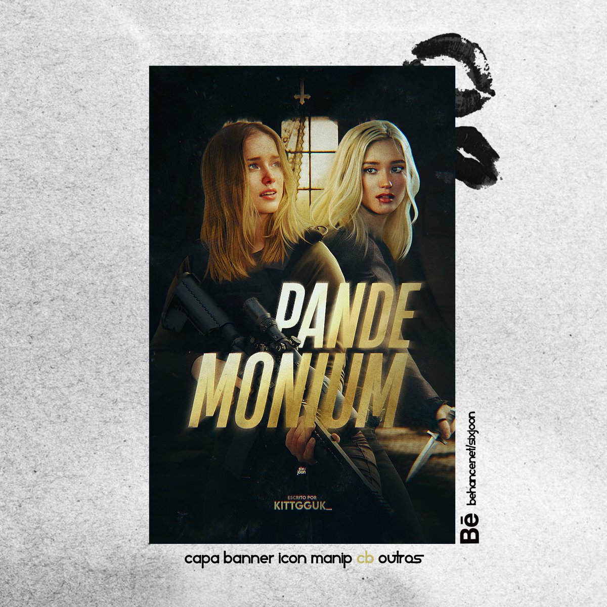 sixjoondesign's tweet photo. capa e banner: Pandemonium e Sombea e Ossos
entrega para: @kittgguk

muito obrigada pela preferência! https://t.co/y0yfMC4i0v