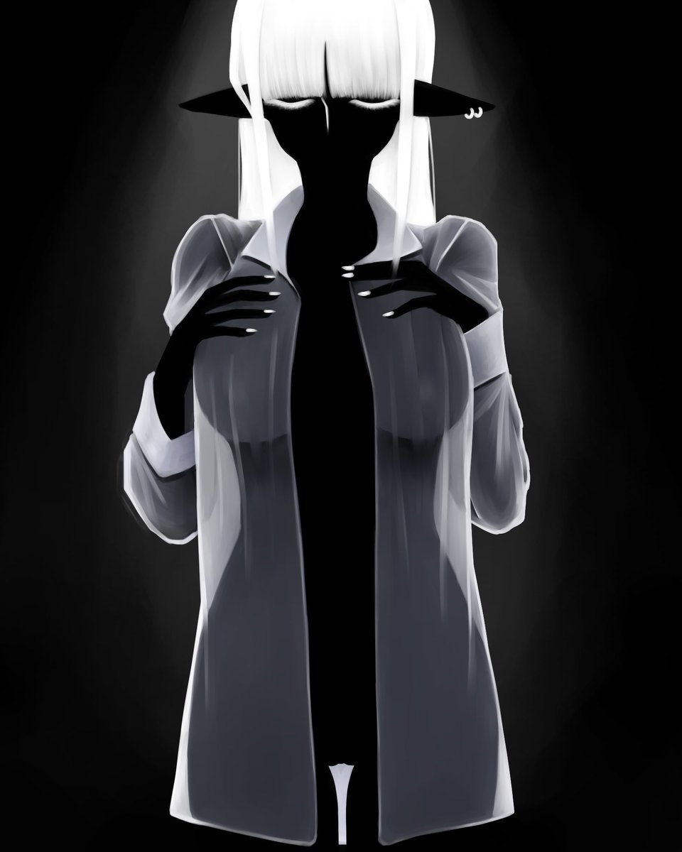 ウォォォォーーーーーーーー!!!!以前FAいただいた方がまた描いてくださった………ありがとうございます!!!!🙇✨
どことは言わないが色々とシルエットがエッチ…!透けシャツで影できてるの良いね…表現すご、可愛すぎる… 