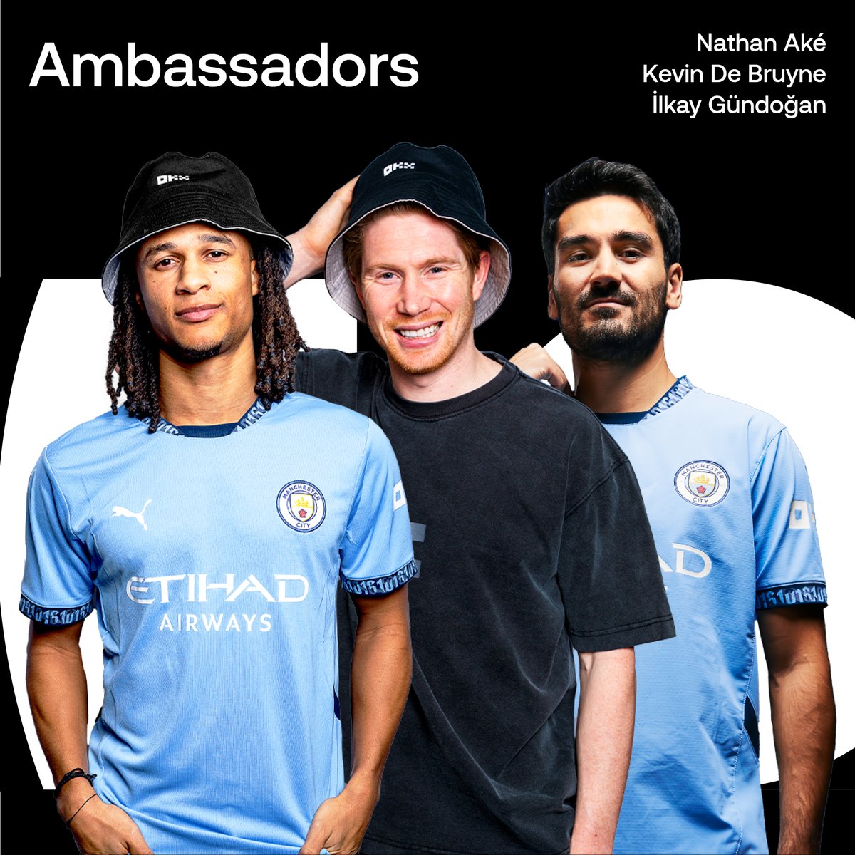 OKX (@okx) on Twitter photo Challengers on the pitch. Partners in pushing boundaries.
Welcome <a href="/NathanAke/">Nathan Aké</a>, <a href="/KevinDeBruyne/">Kevin De Bruyne</a>, and <a href="/IlkayGuendogan/">Ilkay Gündogan</a> - our newest ambassadors.
Backing a new alternative in Europe and beyond. Watch this space...3/12 👀 Challengers on the pitch. Partners in pushing boundaries.
Welcome <a href="/NathanAke/">Nathan Aké</a>, <a href="/KevinDeBruyne/">Kevin De Bruyne</a>, and <a href="/IlkayGuendogan/">Ilkay Gündogan</a> - our newest ambassadors.
Backing a new alternative in Europe and beyond. Watch this space...3/12 👀