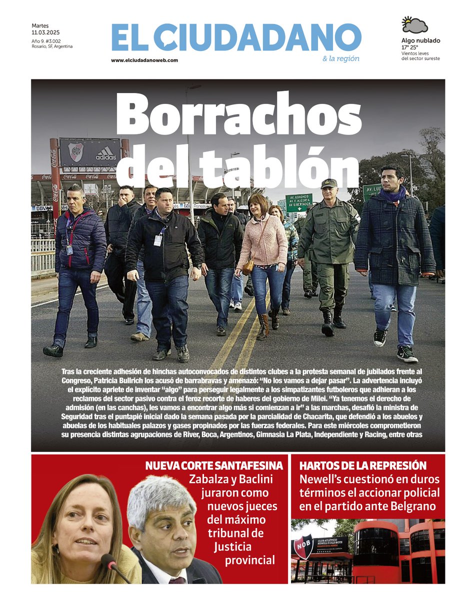 ¿Viste la tapa de El Ciudadano?