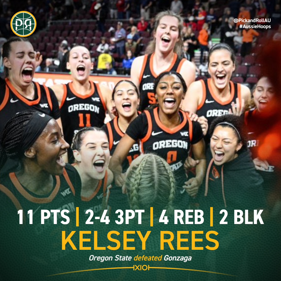 PickandRollAU's tweet image. After Kelsey Rees hit the game-winner in the WCC Tournament quarterfinals, Oregon State needed another one from her teammate Kennedie Shuler to upset Gonzaga 63-61 to advance to the final!
The Beavers are now just one win away from the NCAA Tournament.
#AussieHoops #ChampWeek