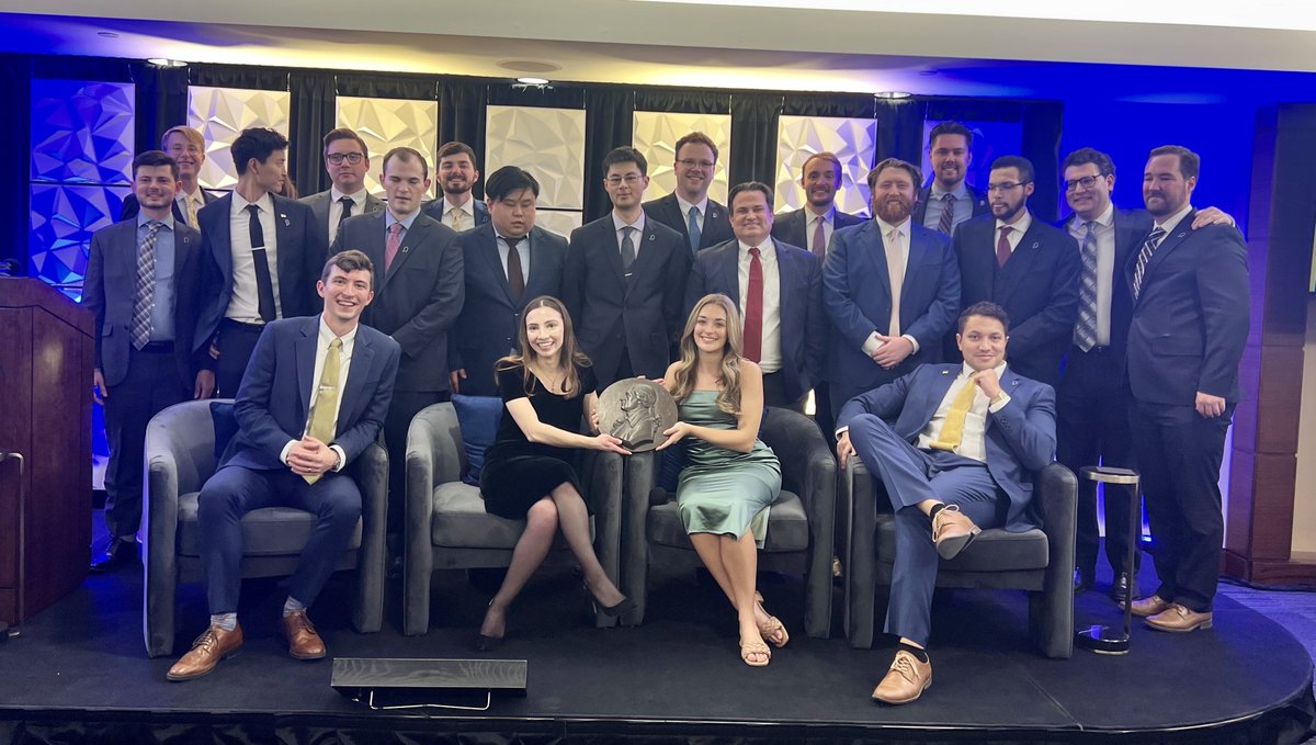 MLaw_FedSoc's tweet image. How it started vs. how it's going! We are deeply honored to have received the George Washington Award for Innovation at the @FedSoc 2025 National Student Symposium!