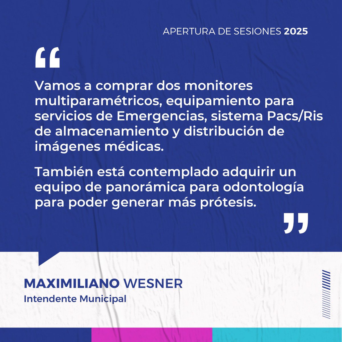 Apertura de sesiones ordinarias del Honorable Concejo Deliberante 2025
-

#olavarria