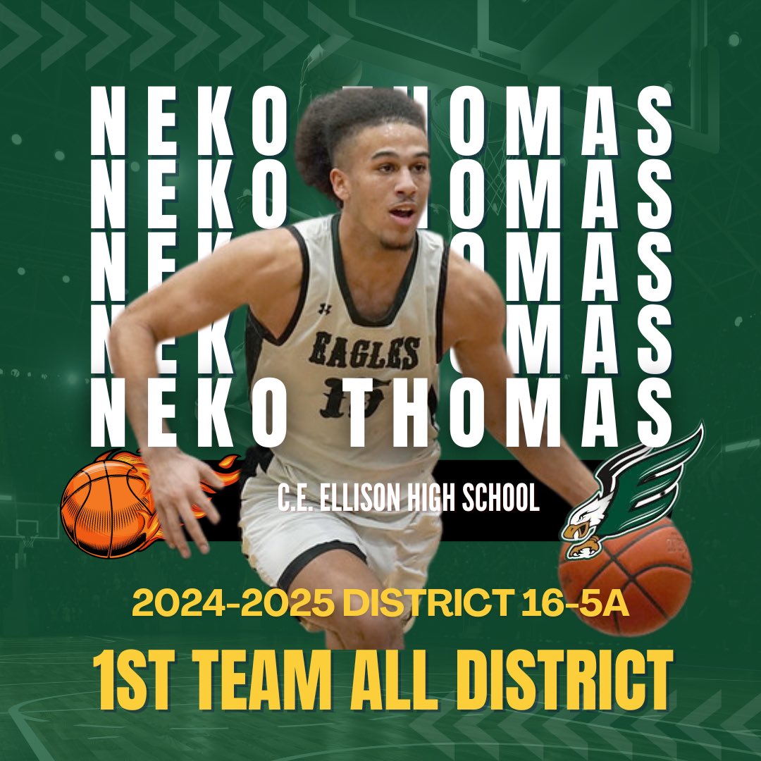 EHSBoys_BB's tweet photo. Congratulations to Ellison’s own warrior on first team honors. 1st of many young bull https://t.co/Cb2YqvdWnG