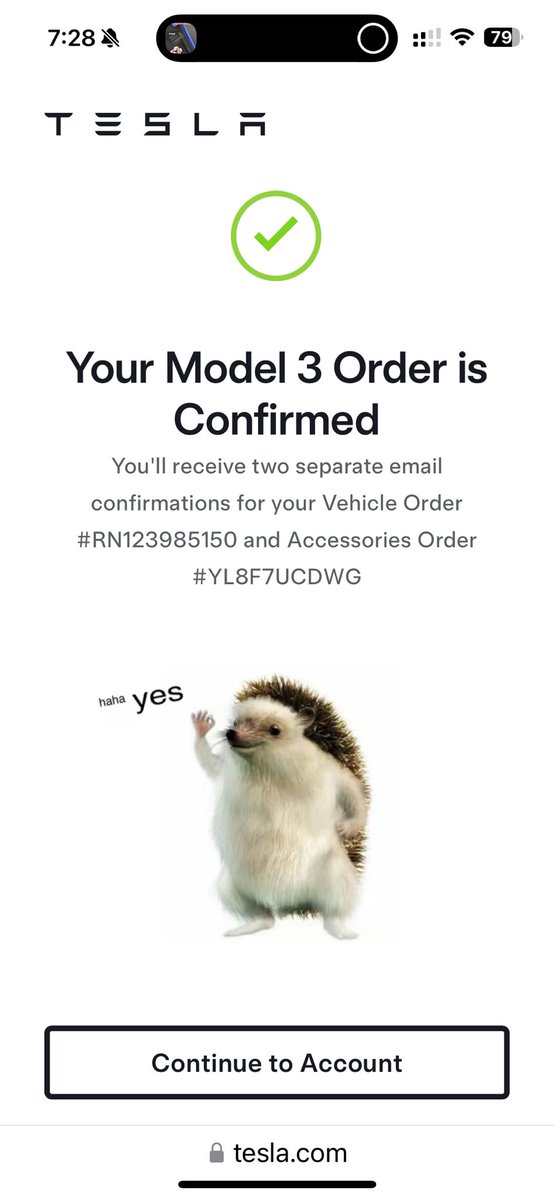 Never really looked into buying a <a href="/Tesla/">Tesla</a>, but after a quick review, it's offers amazing value and performance. One click buy on the website, awesome stuff <a href="/elonmusk/">Elon Musk</a>