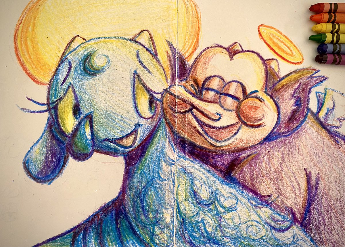 Livyy_rat's tweet photo. Suggestive warning for second image

.
.

Man I missed making art like this, heartwarming ❤️‍🔥
#henchdevil #devildjimmi https://t.co/edudblem2l