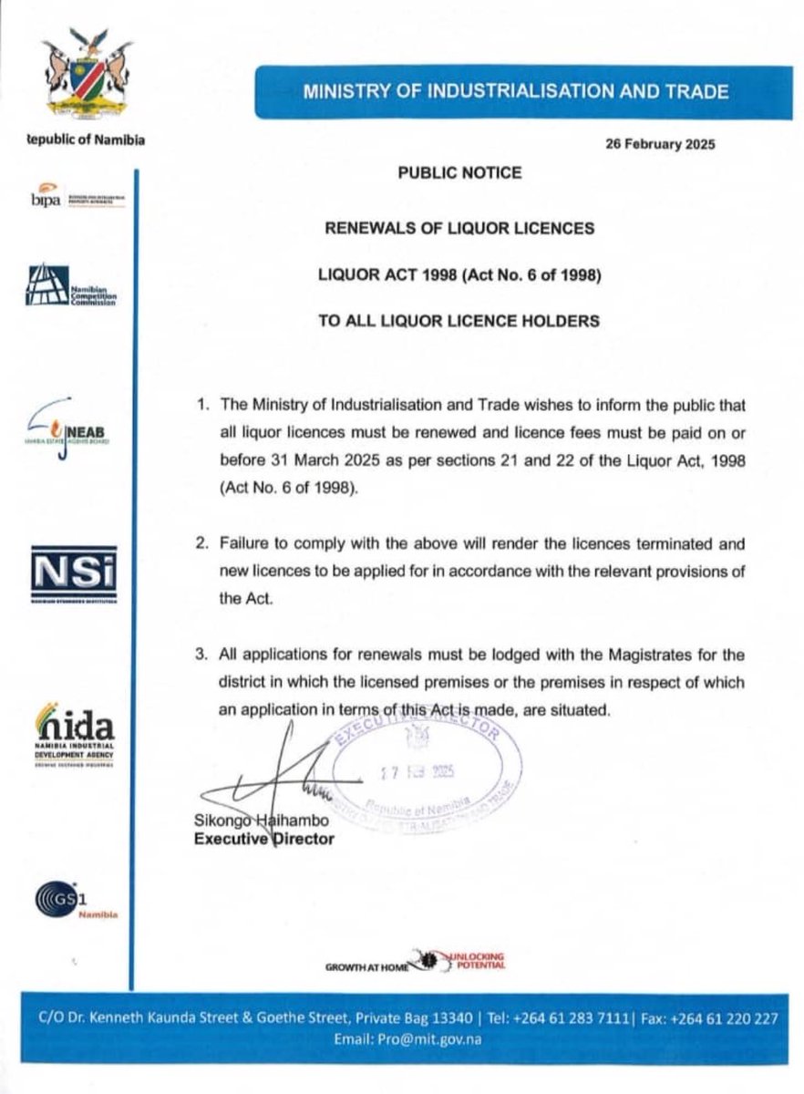 Ministry of Industrialisation and Trade tweet media