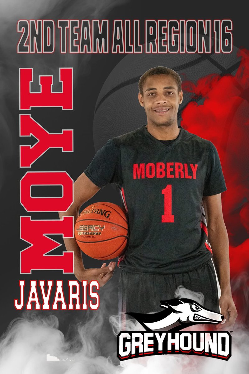 Super proud of you JMo!  Congrats on being named to Region 16 - 2nd Team♥️‼️♥️ <a href="/MGreyhounds/">Moberly Area CC MBB</a> <a href="/JavarisMoye1/">jmoye1</a>