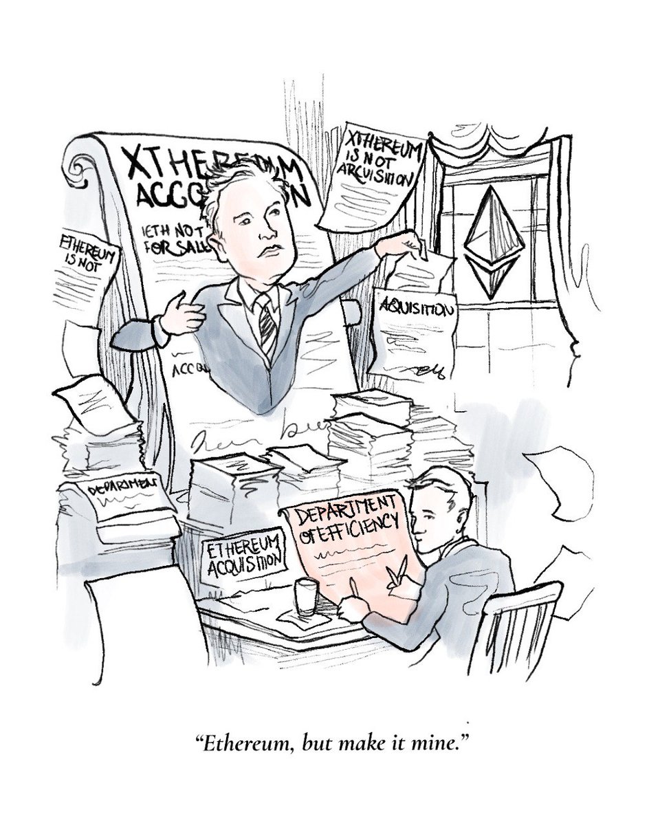 Coinucationx's tweet image. 🚀 Elon Musk’s Next Move? Buying Ethereum?! [Satire]

In a wild turn of events, a consortium led by Elon Musk is reportedly making a $100B bid to buy the Ethereum network...

🔗 Full article: coinucation.com/satire-elon-mu…

#ethereum #elonmusk #xthereum #cryptosatire #web3news