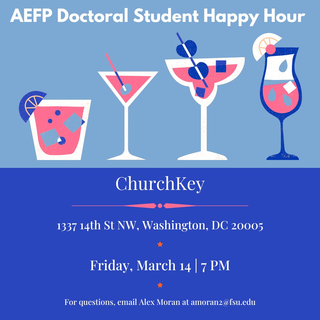 harris_k8's tweet image. Are you attending #AEFP and a grad student? Come hang out with us! 🎉 Whether you want to talk all things academic or completely avoid it, we’ve got you. I love discussing dogs 🐶 and what’s on your Goodreads. #AEFP2025 #GradStudentLife