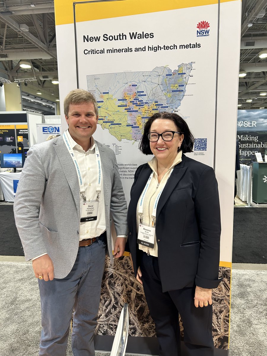 USARareEarth (@usarareearth) on Twitter photo David Kronenfeld, USA Rare Earth CLO, with Rowena Smith, CEO of <a href="/ASM_aus/">Australian Strategic Materials (ASM)</a> at last week's <a href="/the_PDAC/">The Official PDAC</a> convention in Toronto!
#PDAC2025 #rareearthmaterials #rareminerals #mining David Kronenfeld, USA Rare Earth CLO, with Rowena Smith, CEO of <a href="/ASM_aus/">Australian Strategic Materials (ASM)</a> at last week's <a href="/the_PDAC/">The Official PDAC</a> convention in Toronto!
#PDAC2025 #rareearthmaterials #rareminerals #mining