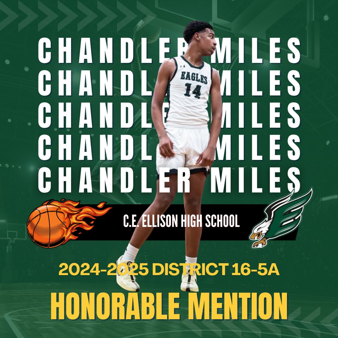 Congratulations to Chandler and after that performance in the state semifinals we all look forward to seeing you unleash the beast next season!