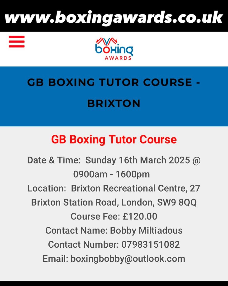 boxingawards.co.uk