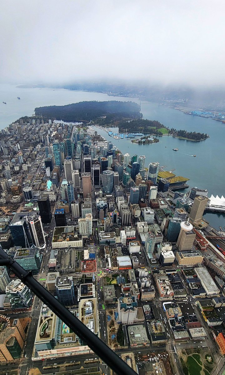 Today's flight in #Vancouver ☔️