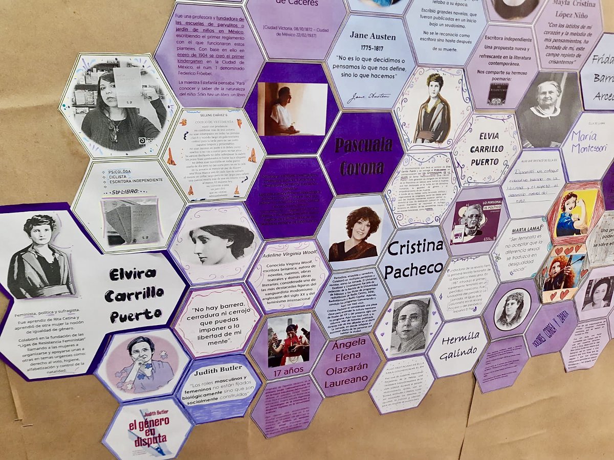 seleneselenei's tweet photo. Gracias @CONAFE_mx por incluir mi trabajo poético en su "Colmena de mujeres en la educación y la literatura" 2025. 💜

«Escriban, mujeres, escriban, que durante siglos se nos fue negado». Virginia Woolf, 1929. https://t.co/qhFgrrQAxc