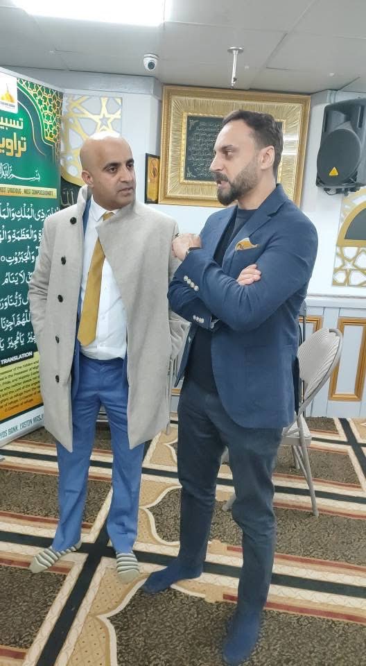 Mohammed Shafiq (@mshafiquk) on Twitter photo Beautiful to visit <a href="/EastonMosque/">Easton Jamia Masjid</a> and meet dear friend Brother Cllr Abdul Malik <a href="/abdulstweets/">Abdul Raoof Malik</a> , Waseem Hashmi and others brothers.
A beautiful Iftar at the Mosque and a chance to hear and see all the good work being done here in Bristol.
Thank you for your love, hospitality Beautiful to visit <a href="/EastonMosque/">Easton Jamia Masjid</a> and meet dear friend Brother Cllr Abdul Malik <a href="/abdulstweets/">Abdul Raoof Malik</a> , Waseem Hashmi and others brothers.
A beautiful Iftar at the Mosque and a chance to hear and see all the good work being done here in Bristol.
Thank you for your love, hospitality