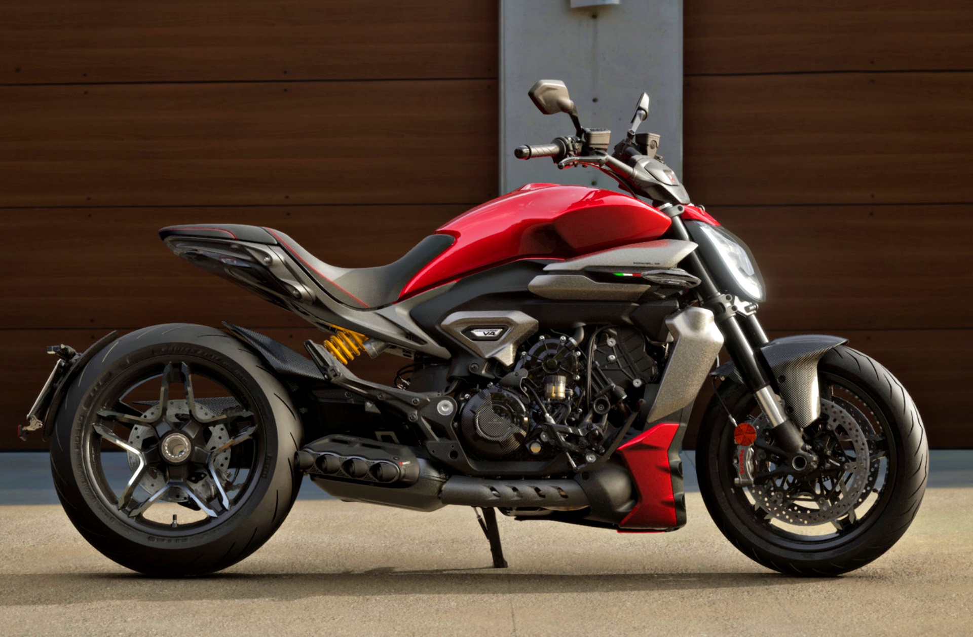 x diavel X ディアベル テルミ フルエキ マフラー EUR4モデル用 Ducati ヨーロッパ純正(テルミニョーニ) Xディアベル 16-24
