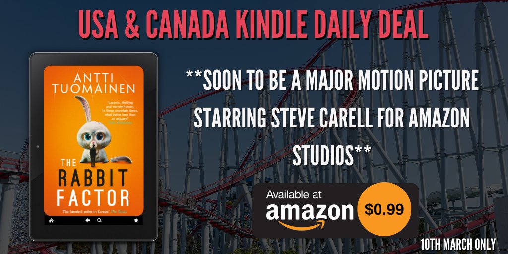 Karen Sullivan 🇺🇦🇨🇦🇬🇧 (@orendabooks) on Twitter photo #USA #Canada #Deal!
Book 1 in the international bestselling RABBIT FACTOR #series, #TheRabbitFactor is ONLY #99c for TODAY!
Catch up with the *funniest writer in Europe* <a href="/antti_tuomainen/">Antti Tuomainen</a> & the madcap adventures of Henri, T <a href="/countertenorist/">David Hackston</a>
bit.ly/47Hbxeb #USA #Canada #Deal!
Book 1 in the international bestselling RABBIT FACTOR #series, #TheRabbitFactor is ONLY #99c for TODAY!
Catch up with the *funniest writer in Europe* <a href="/antti_tuomainen/">Antti Tuomainen</a> & the madcap adventures of Henri, T <a href="/countertenorist/">David Hackston</a>
bit.ly/47Hbxeb
