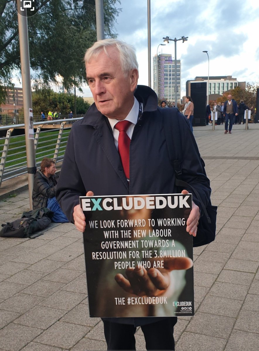 ExcludedFighter's tweet image. Hunger and hardship is rife @jeremycorbyn @zarahsultana in our community after being left to rot in the gutter, and these political choices are cruel and callous, and on this basis, @johnmcdonnellMP would love you to now join him at our APPG.

@ExcludedUK
x.com/EmmaLewellBuck…