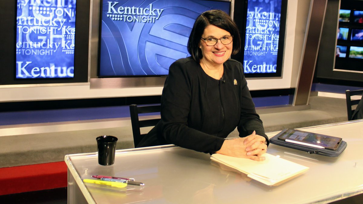kyhousedems's tweet photo. TUNE IN: State Rep. @TinaForKentucky is now on KET's "KY Tonight," discussing K-12 Issues being debated during the #KYGA25 Session.  Appearing with her is @KYSenateDems Caucus Chair Reggie Thomas. The show can be seen online at https://t.co/tWzICHLiRK. https://t.co/kVS2Wr2oso
