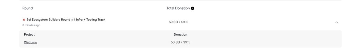taka_fit's tweet image. I donated SEI to WeBump.
WeBump is an old and popular blue chip NFT in the SEI network.
🟧🟩
🟪🟨

#SEI
#WeBump