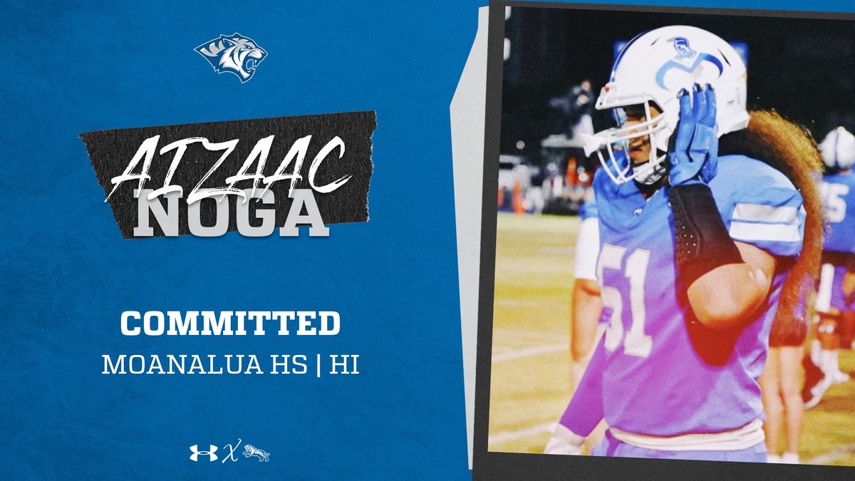 Aizaac Noga (@aizaac_m62160) on Twitter photo After further discussion, I'm grateful to announce my commitment to Dakota Wesleyan University. #blessed
<a href="/Trnch_Warriors/">Hawaii Trench Warriors</a> <a href="/CoachKKalili/">(Coach_K)Kaonohiokala Kalili</a> <a href="/Coach_Bernarde/">Mike Bernarde</a> <a href="/Romeon_greve/">Romeon Greve</a> <a href="/coach_faavi/">Derek Fa’avi</a> After further discussion, I'm grateful to announce my commitment to Dakota Wesleyan University. #blessed
<a href="/Trnch_Warriors/">Hawaii Trench Warriors</a> <a href="/CoachKKalili/">(Coach_K)Kaonohiokala Kalili</a> <a href="/Coach_Bernarde/">Mike Bernarde</a> <a href="/Romeon_greve/">Romeon Greve</a> <a href="/coach_faavi/">Derek Fa’avi</a>