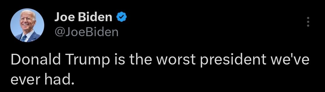 Once again, <a href="/JoeBiden/">Joe Biden</a> was 💯 correct.