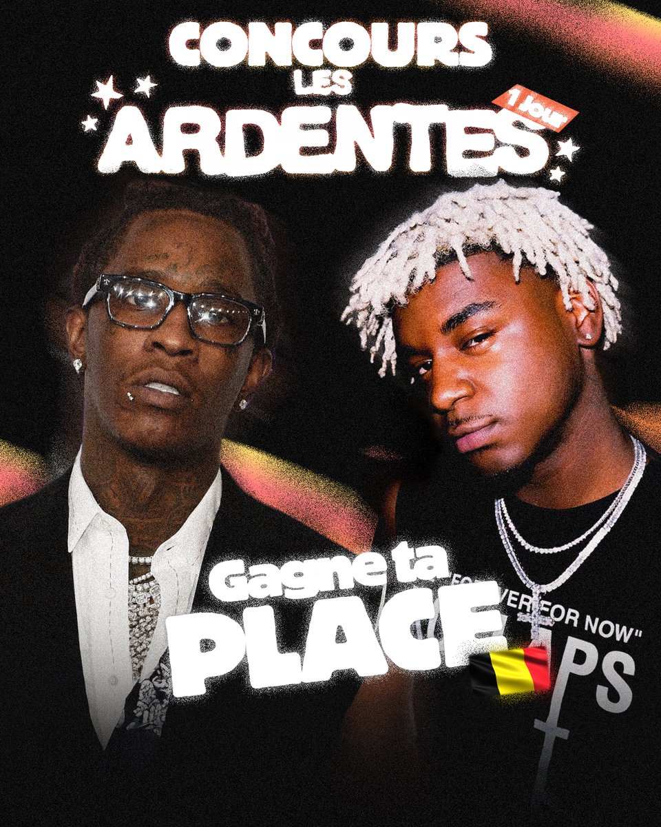 AstroMagazine_'s tweet photo. CONCOURS 🎁

Gagne ta place pour aller au festival @LESARDENTES le jour de ton choix 🔥

Follow : @LESARDENTES & @AstroMagazine_ 👤
RT & LIKE 💜

Plus tu mentionnes d’amis, plus tu as de chances de gagner 👀