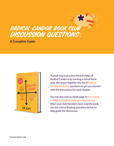 CDN Defence Academy/L'Académie cdn de la défense (@cdacanadaacd) on Twitter photo 👥Looking for collective professional development ideas? Check out this Radical <a href="/candor/">Radical Candor</a> book club guide, complete with discussion questions!
radicalcandor.com/wp-content/upl… 👥Looking for collective professional development ideas? Check out this Radical <a href="/candor/">Radical Candor</a> book club guide, complete with discussion questions!
radicalcandor.com/wp-content/upl…