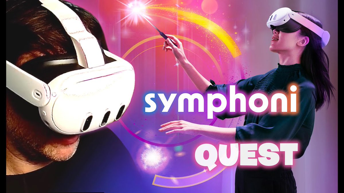 📣 Nouvelle Vidéo sur #YouTube 
#SYMPHONI 💥 Un Voyage Musical dans le Virtuel et Mixte sur #QUEST !

🔴 youtube.com/watch?v=MUDVPM…

#vr #mr #metaquest3 <a href="/MetaQuestVR/">Meta Quest</a> <a href="/SymphoniGames/">Symphoni</a>