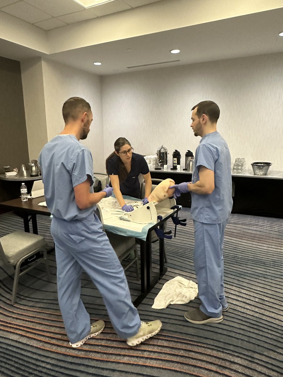 IUuro's tweet photo. Special thanks to @drhelenbernie for leading a wonderful hands-on skills lab in conjunction with Coloplast for our residents! https://t.co/uQ6X84zDGX