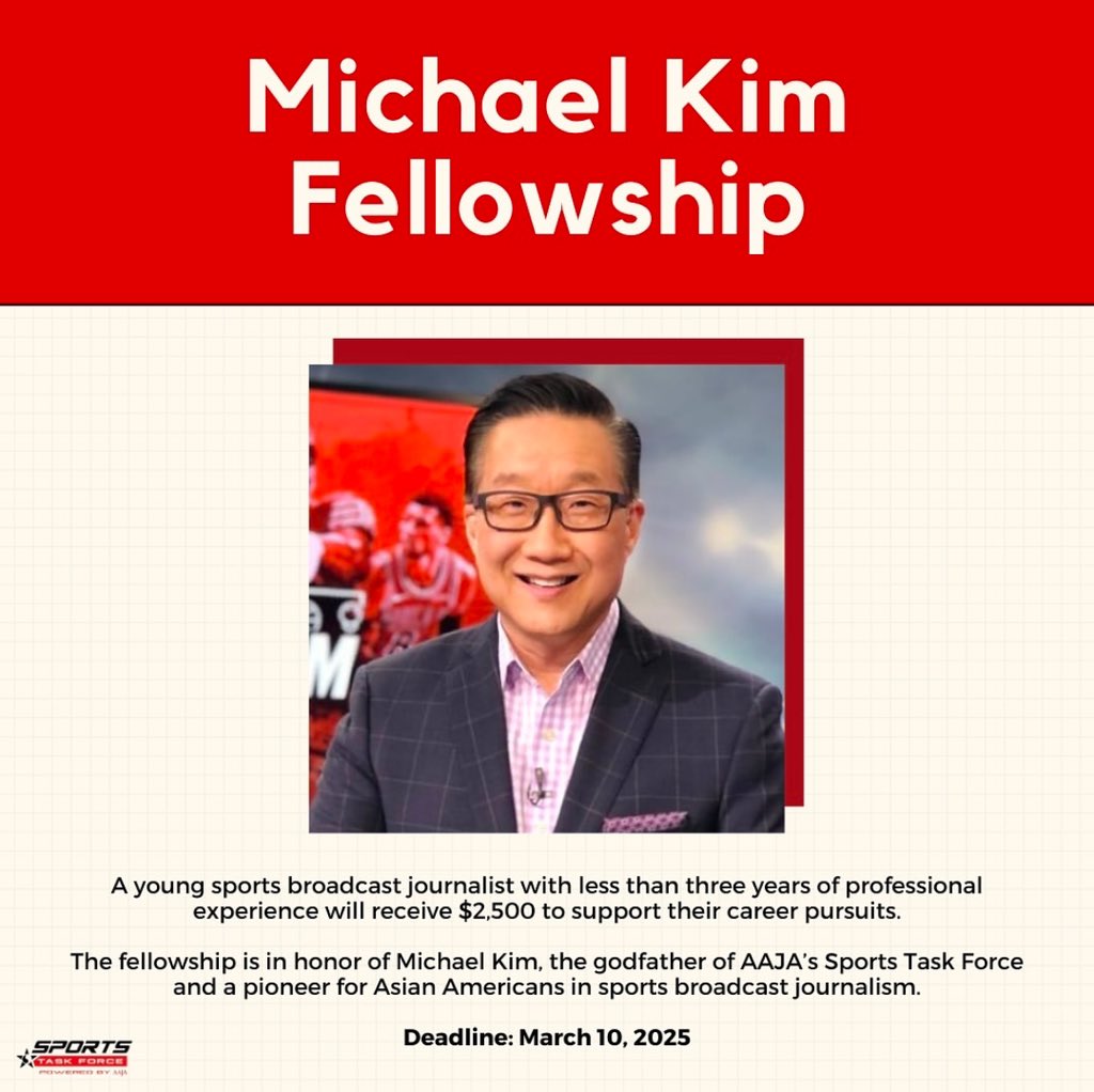 🚨LAST DAY TO APPLY 🚨

YOUNG PROFESSIONALS IN SPORTS BROADCAST, THIS $2,500 IS FOR YOU!!

➡️➡️➡️ aaja.submittable.com/submit/681c2a0…