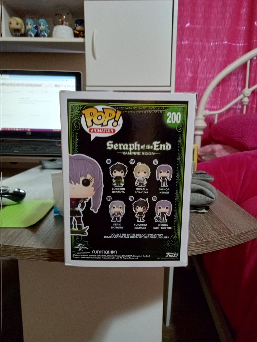 AutumnT26088040's tweet image. Got this from @amazon. #Amazon #FunkoPOP #PopAnimation #SeraphOfTheEnd #OwariNoSeraph #SeraphOfTheEndFunkoPop #OwariNoSeraphFunkoPop #ShinoaHiragi #ShinoaFunkoPop #ShinoaWithScythe