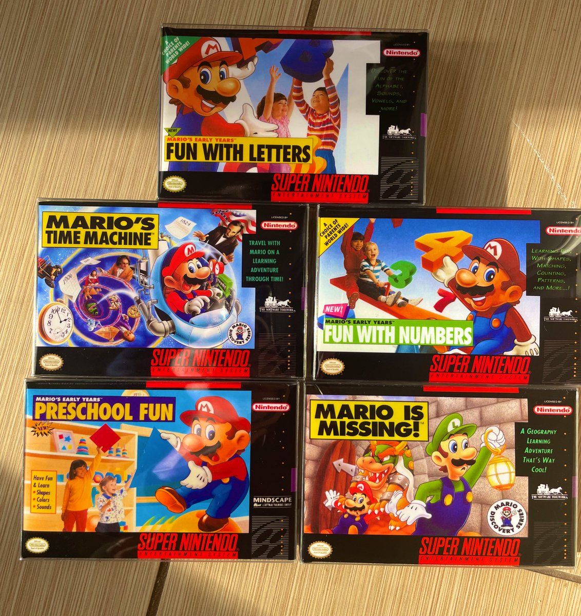 MiniBoxGaming64's tweet image. Tomorrow is MAR10 where we celebrate all of the Mario games, but today lets celebrate the 5 BEST Mario games

#mario #mar10 #supermario #nintendo #retrogames #gaming #videogames #boxart #snes #nes #n64 #gameboy