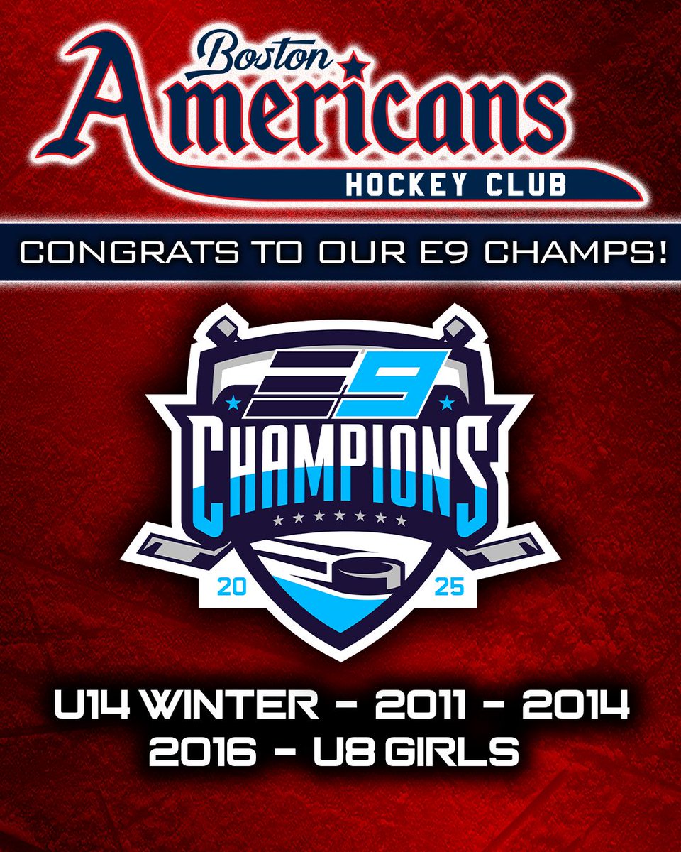 Join the DOMINANCE! Tryouts begin TODAY for the Boston Americans! The Americans brought home FIVE....we repeat FIVE Elite 9 Championships this past weekend. 

Est. 2019, the Americans quickly became a powerhouse organization in the Elite 9!

LEARN MORE: thebostonamericans.com