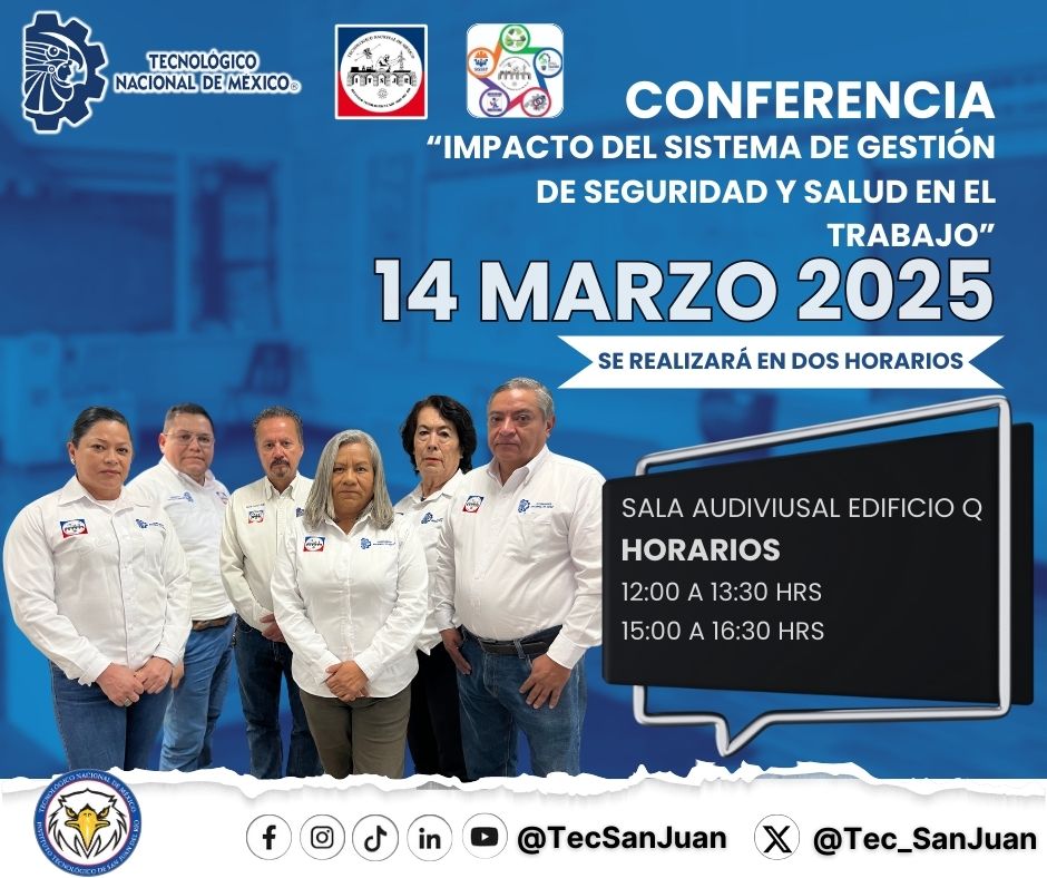 Tec_SanJuan's tweet image. 🦅 #InformaTec

Esta semana tendremos conferencia  dirigida al personal docente y de apoyo a la educación del instituto, esperamos su participación.

Aquí los detalles...

#TecSanJuan⚪🔴🔵 #SGI