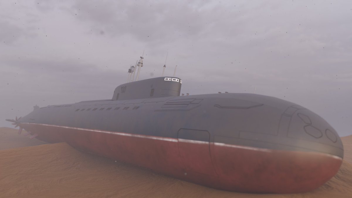 Mirescape's tweet photo. now  download is available for this model .. 
#3dmodel #cgi #blender #3dasset #submarine #3dscene #desert #dust #rendering #texture
https://t.co/ktxvbHPI5v https://t.co/pS3Z4hIzQ1