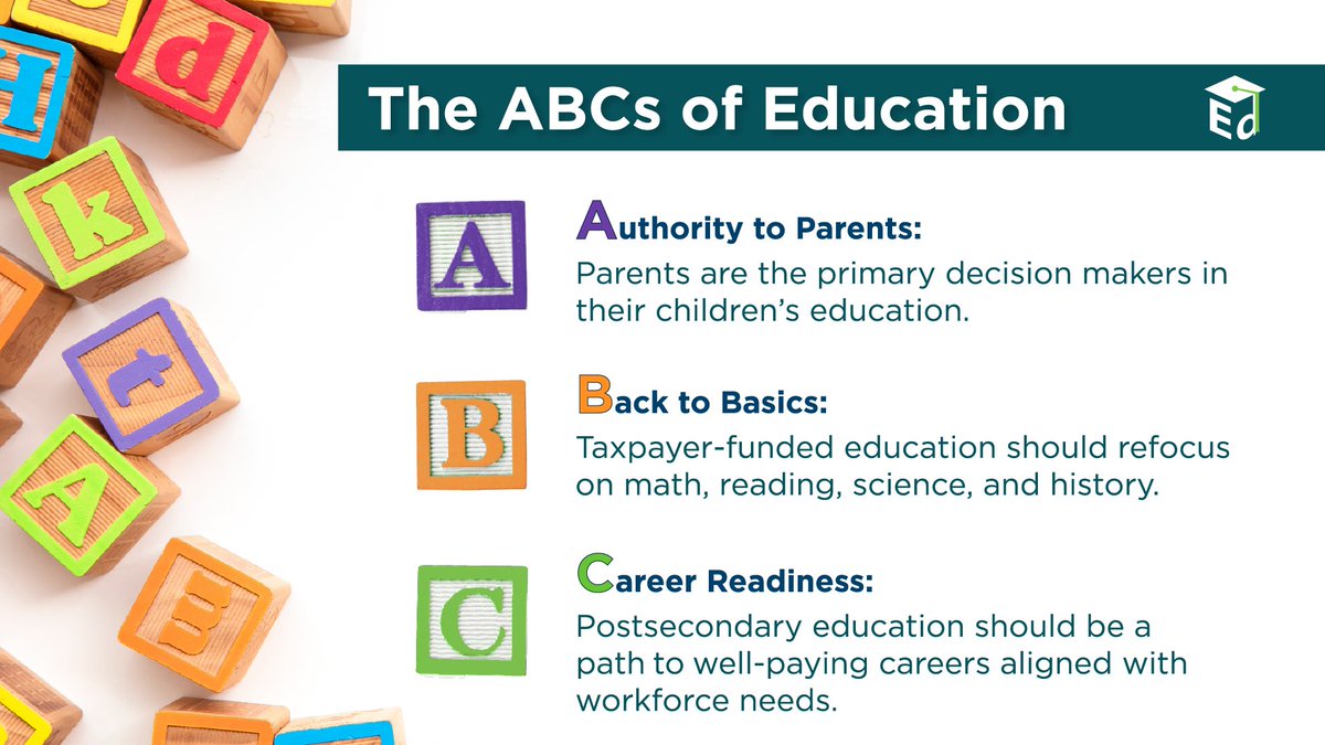 usedgov's tweet image. American education can be – and should be – the greatest in the world.
The ABCs of Education will help ensure every student, everywhere, is prepared for success now and in the future.