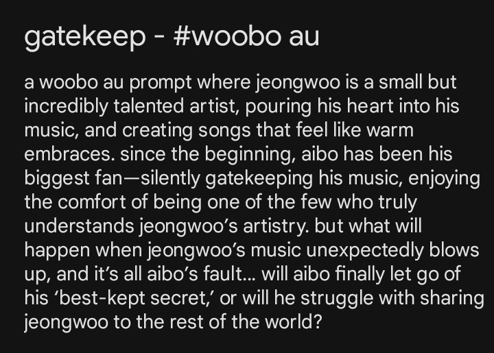 PR0DSJW's tweet photo. hear me out, au writers!!!! deadma sa grahams pero pls lang yayauauaahsbbs UEUEUUEUEUE PLS PLS PLS 😜😜😜😜😜😜😜😜
#JEONGBO #WOOAIBO #WOOBO #SHUAIWOO #KungAnoMangTawagKayJeongwooAtShuaibo https://t.co/esWi0R9cYM