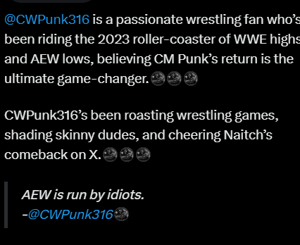 Ok was not a big fan of grok but i gotta say it sure knows how to summarize a small account 😂