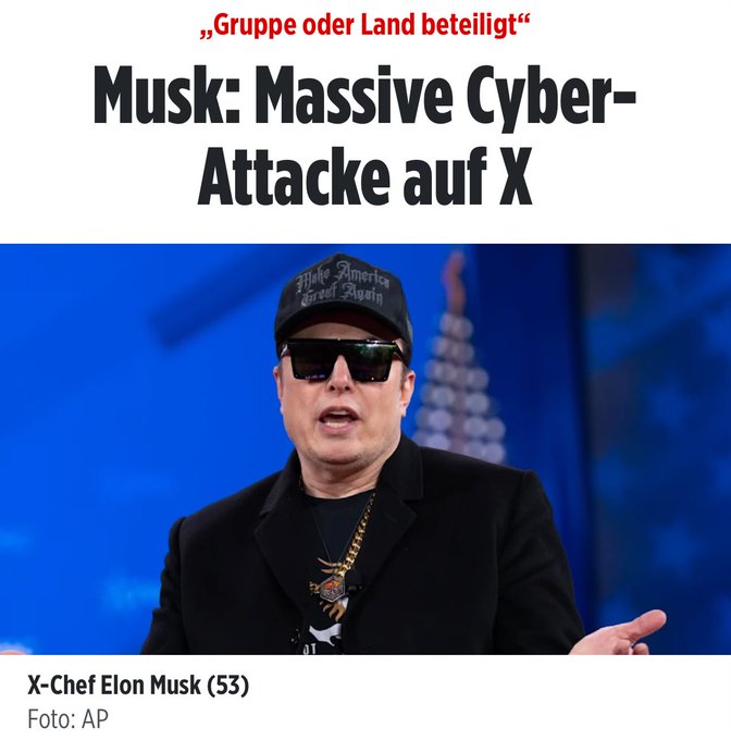 Wetten, dass es keine Cyberattacke gibt? 🤣