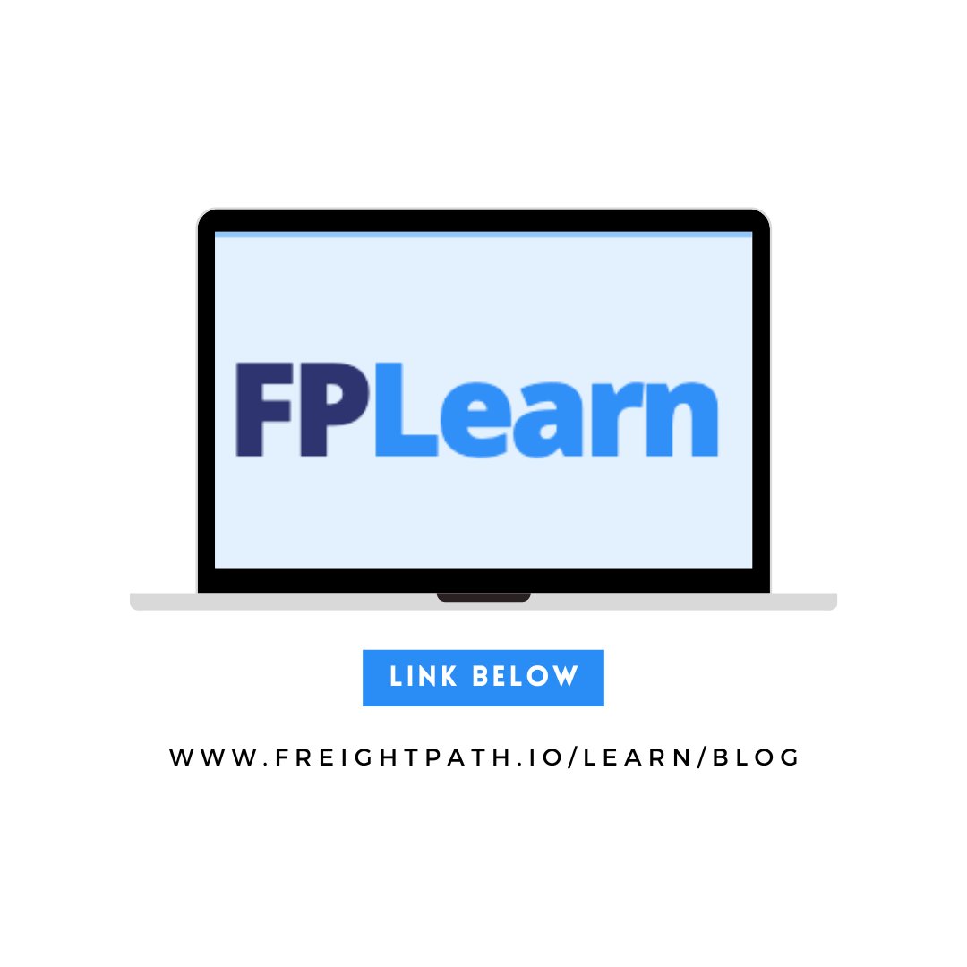 FreightPath's tweet photo. 👀Have you checked out our blog on FPLearn recently?👀

Learn more about our TMS service, valuable insights, feedback integrations, and more on our FPLearn blog!

Blog link: https://t.co/n2sKsumcYa

#FreightPath #FPLearn #TMS #Companyblog https://t.co/BK8mxmbrYK