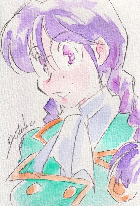 おはようございます。紅蘭できました。