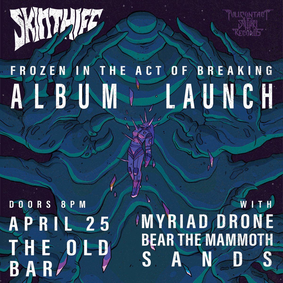 First gig for 2025 and it’s going to be a belter! 🥳

Supporting the great lads in Skin Thief for their album launch with <a href="/MyriadDrone/">MyriadDrone</a> and Sands at <a href="/theoldbar/">The Old Bar ig: @theoldbar</a> 🙀🙀🙀 What a lineup! 

Ticket link in bio 🎫