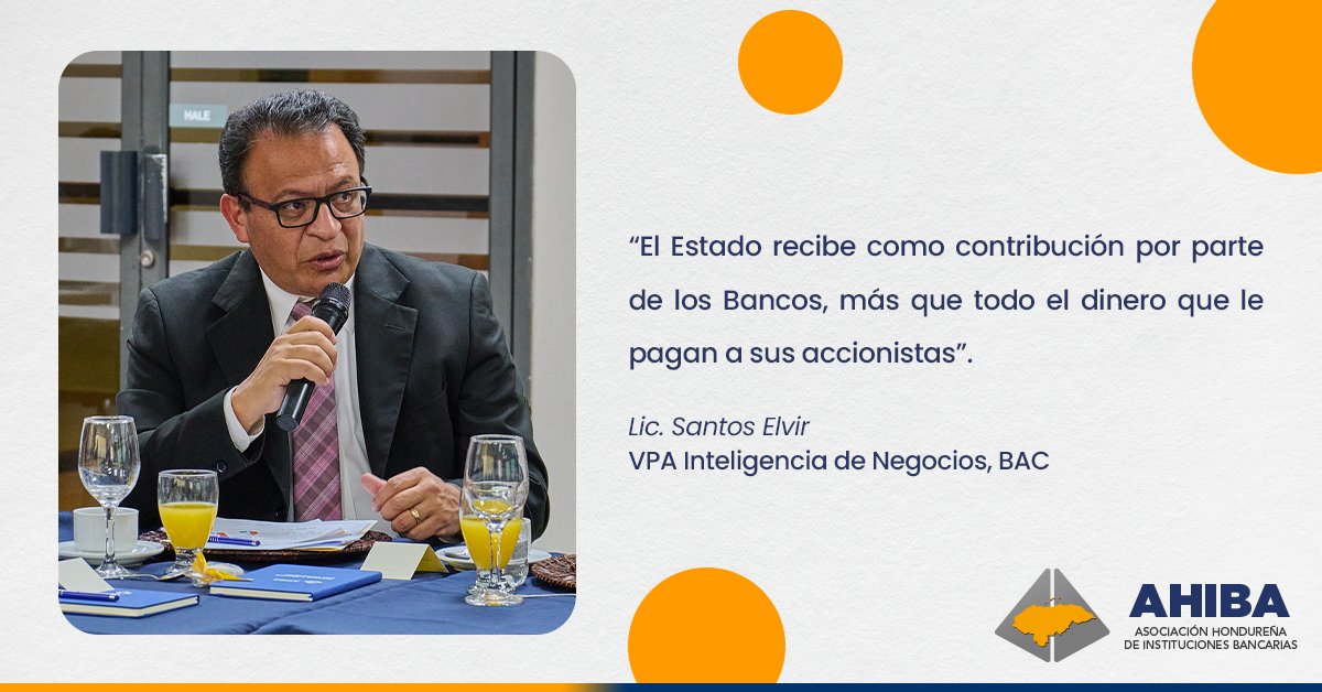 En ocasión de la presentación de los Resultados del Sistema Bancario 2024, Santos Elvir explicó los datos de retorno sobre el capital y su correlación con impuestos, aportaciones y tasas, destacando​:

1. El crecimiento de un 9.4% del Patrimonio total de los Bancos no tuvo el