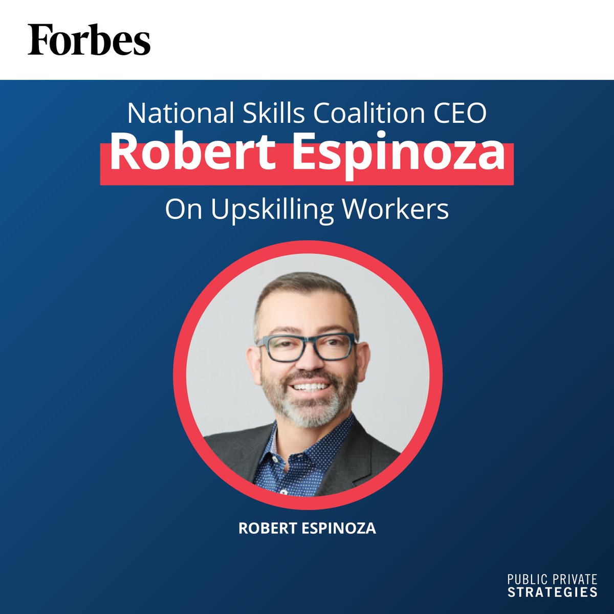 Public Private Strategies (@pubprivstrat) on Twitter photo “The choice is clear: invest in workers, and we all succeed.”
CEO of the <a href="/skillscoalition/">National Skills Coalition</a> <a href="/_RobertEspinoza/">Robert Espinoza</a> said this and more during his one on one discussion with <a href="/RhettButtle/">Rhett Buttle</a> for <a href="/Forbes/">Forbes</a>.
Tune in to the full interview here: forbes.com/sites/rhettbut… “The choice is clear: invest in workers, and we all succeed.”
CEO of the <a href="/skillscoalition/">National Skills Coalition</a> <a href="/_RobertEspinoza/">Robert Espinoza</a> said this and more during his one on one discussion with <a href="/RhettButtle/">Rhett Buttle</a> for <a href="/Forbes/">Forbes</a>.
Tune in to the full interview here: forbes.com/sites/rhettbut…