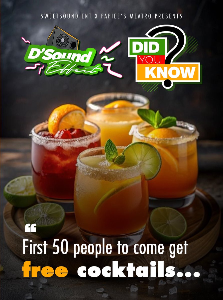 🎉 50 FREE Cocktailsfor the first 50 guests!🍹🔥 You don’t want to miss 📆 20th April—mark your calendars! ✨