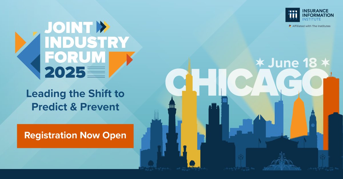 Registration is now open for the Joint Industry 2025! Join #insurance leaders and explore proactive solutions to today’s challenges, moving beyond “repair and replace” to a predict and prevent approach.

Secure your seat today: bit.ly/3DslqCM

#InsuranceIndustry