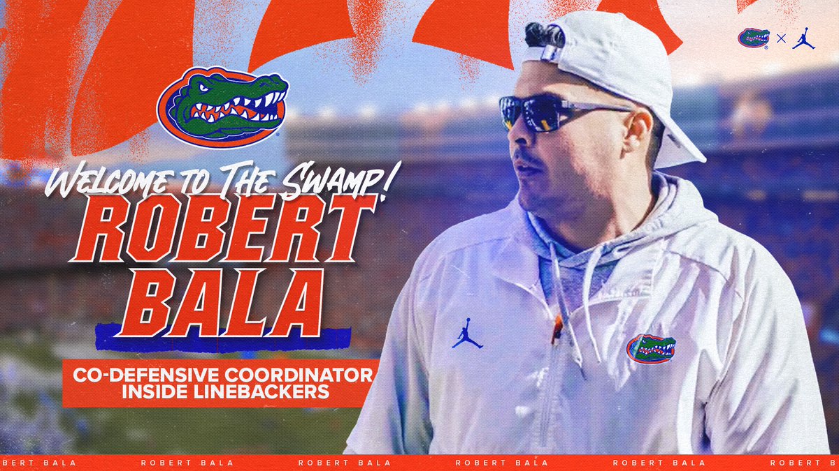 Welcome to The Swamp <a href="/CoachRobertBala/">Robert Bala</a>!

🔗: bit.ly/3DwiwNi

#GoGators