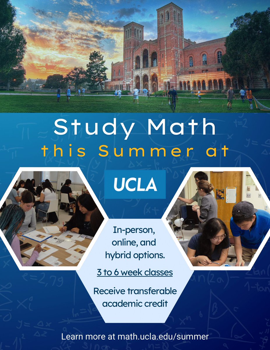 UCLA Mathematics tweet media